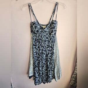 American Eagle Outfitters Navy Floral Maxi Dress